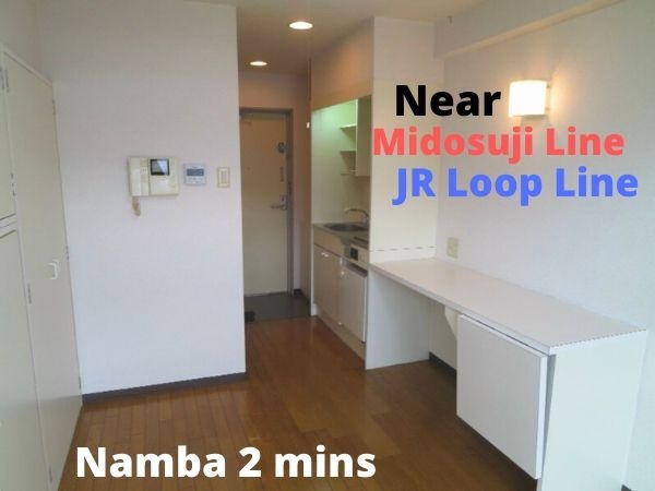 JR loop line & Midosuji line Imamiya station, 1 Bedroom Bedrooms, ,1 BathroomBathrooms,Apartment,For Rent,Imamiya station,1048