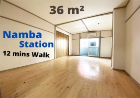 Midosuji line Namba station, 1 Bedroom Bedrooms, ,1 BathroomBathrooms,Apartment,For Rent, Namba station,1068