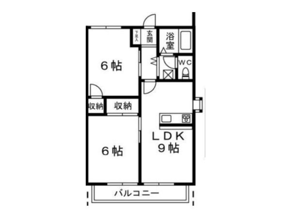 Seibu Shinjuku line Hanakoganei station, 2 Bedrooms Bedrooms, ,1 BathroomBathrooms,Apartment,Tokyo,Hanakoganei station,1096